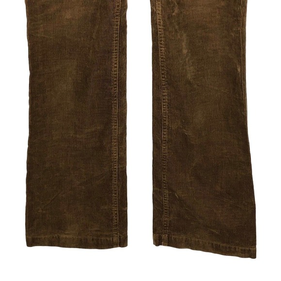 J Crew Womens Favorite Fit Corduroy Jeans Size 4R Brown Low Rise Bootcut - Picture 3 of 7